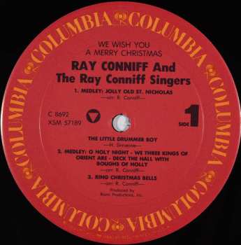 LP Ray Conniff And The Singers: We Wish You A Merry Christmas 636155