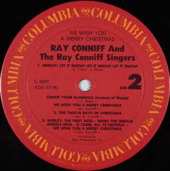 LP Ray Conniff And The Singers: We Wish You A Merry Christmas 636155