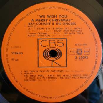 LP Ray Conniff And The Singers: We Wish You A Merry Christmas 640794