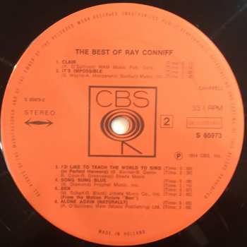 LP Ray Conniff: The Best Of Ray Conniff 593568