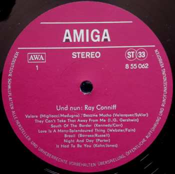 LP Ray Conniff: Und Nun : Ray Conniff 648766