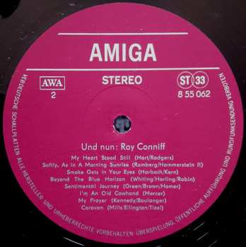 LP Ray Conniff: Und Nun : Ray Conniff 648766