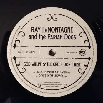 2LP Ray LaMontagne And The Pariah Dogs: God Willin' & The Creek Don't Rise 569301