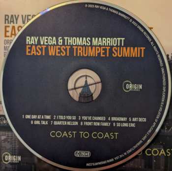 CD Thomas Marriott: Coast To Coast - East West Trumpet Summit 659261