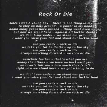 CD Razzmattazz: Rock Or Die 628402