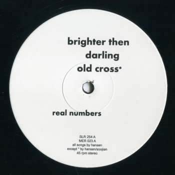 LP Real Numbers: Brighter Then LTD 70570