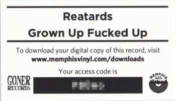 LP Reatards: Grown Up, Fucked Up 69183