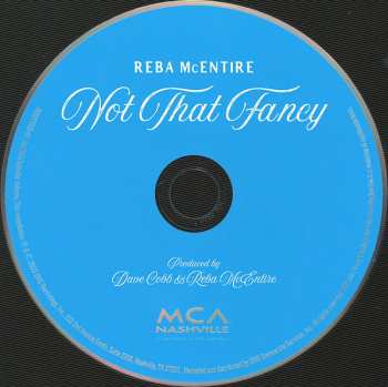 CD Reba McEntire: Not That Fancy 495558