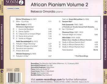 CD Rebeca Omordia: African Pianism Vol. 2 618047