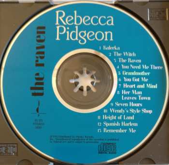 CD Rebecca Pidgeon: The Raven 634430