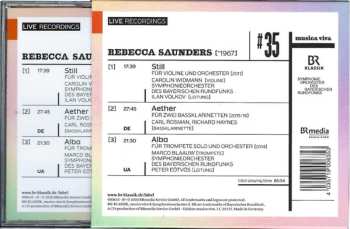 CD Rebecca Saunders: #35 | Still / Aether / Alba 563492