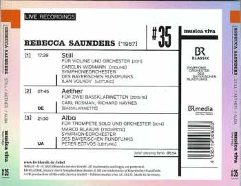 CD Rebecca Saunders: #35 | Still / Aether / Alba 563492