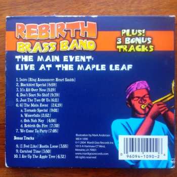 CD Rebirth Brass Band: The Main Event: Live At The Maple Leaf 616319