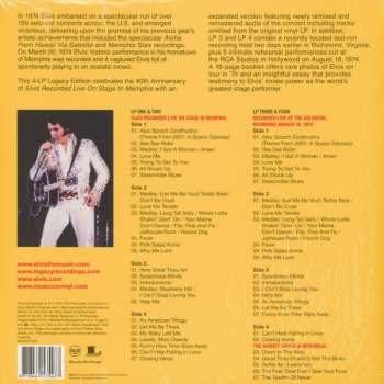 4LP Elvis Presley: Recorded Live On Stage In Memphis 29809