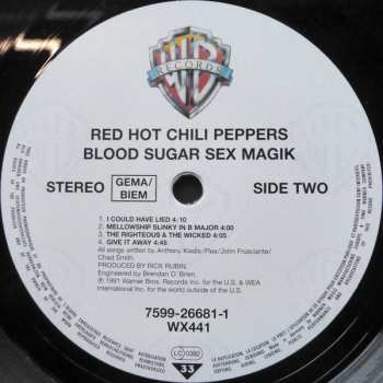 2LP Red Hot Chili Peppers: Blood Sugar Sex Magik 606106