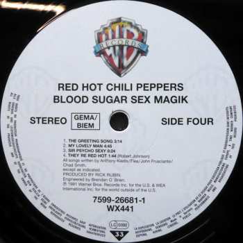 2LP Red Hot Chili Peppers: Blood Sugar Sex Magik 606106