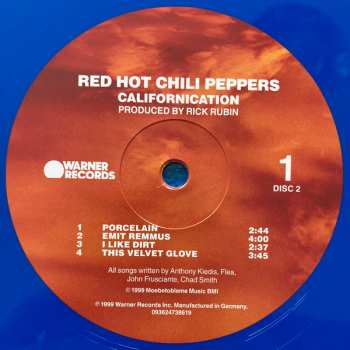 2LP Red Hot Chili Peppers: Californication CLR | LTD 632001