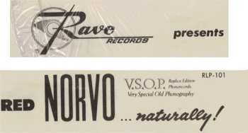 LP Red Norvo Quintet: Norvo... Naturally! 602868