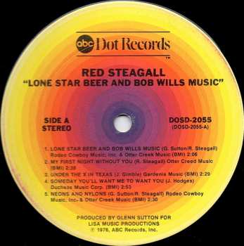 LP Red Steagall: Lone Star Beer And Bob Wills Music 335947