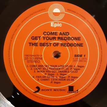 2LP Redbone: Come And Get Your Redbone The Best Of Redbone 620739