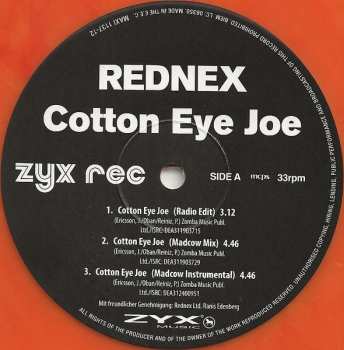 LP Rednex: Cotton Eye Joe CLR | LTD 625491