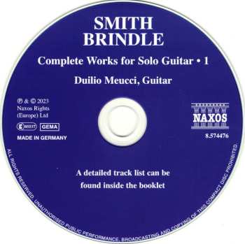 CD Duilio Meucci: Complete Works For Solo Guitar • 1 582076