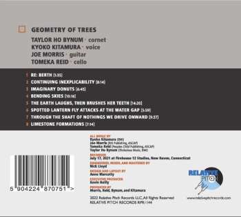 CD Tomeka Reid: Geometry Of Trees 586215