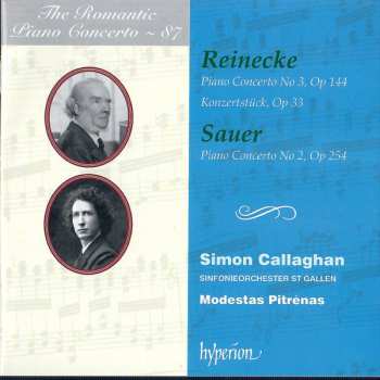 Album Carl Reinecke: Piano Concerto No. 3, Op 144, Konzertstück, Op 33 / Piano Concerto No 2, Op 254