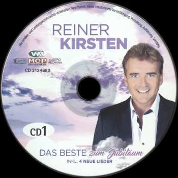 2CD Reiner Kirsten: Das Beste Zum Jubiläum (Inkl. 4 Neue Lieder) 557985