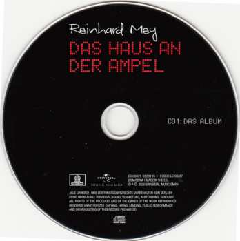 2CD Reinhard Mey: Das Haus An Der Ampel 149219