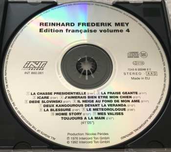 CD Reinhard Mey: Edition Française Vol. 4 472949