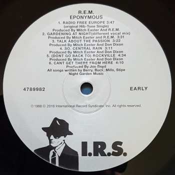 LP R.E.M.: Eponymous 643643