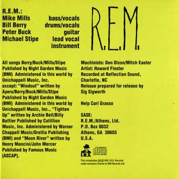 CD R.E.M.: Reckoning 430172