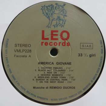 LP Remigio Ducros: America Giovane 589926