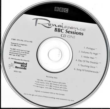 2CD Renaissance: BBC Sessions 645087