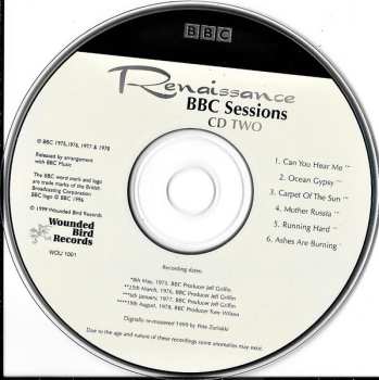 2CD Renaissance: BBC Sessions 645087