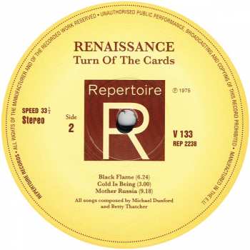 LP Renaissance: Turn Of The Cards 78586