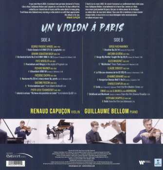 LP Renaud Capuçon: Un violon à Paris 503620