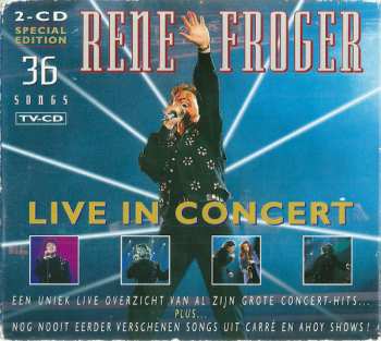 Album Rene Froger: Live In Concert