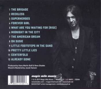 CD Rene Shades: Teenage Heart Attack & Rock'N'Roll Heaven DIGI 101282