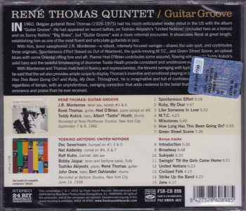 CD René Thomas Quintet: Guitar Groove 582998