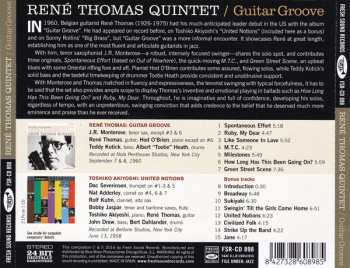 CD René Thomas Quintet: Guitar Groove 582998