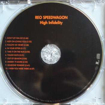 CD REO Speedwagon: Hi Infidelity 548638