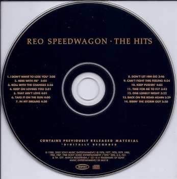 CD REO Speedwagon: The Hits 634421