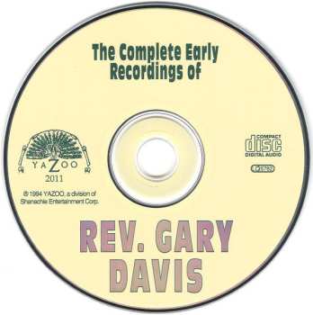 CD Rev. Gary Davis: The Complete Early Recordings 544232