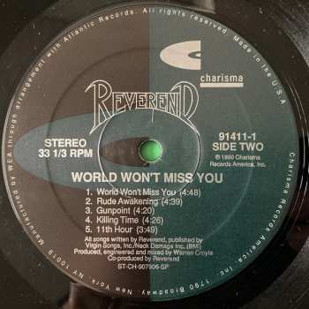 LP Reverend: World Won't Miss You 642333