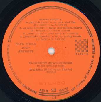 LP Rhoda Scott: Rhoda Scott 1. 655981