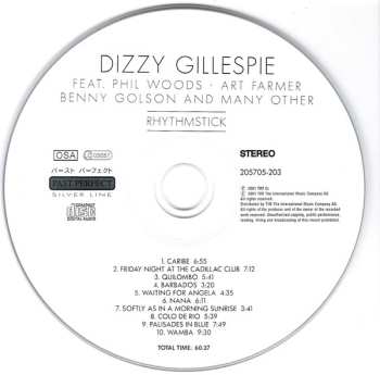 CD Rhythmstick: Rhythmstick - Dizzy Gillespie Feat. Phil Woods - Art Farmer - Benny Golson - And Many Other 592871