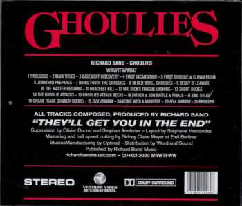 CD Richard Band: Ghoulies - Original Soundtrack 607182