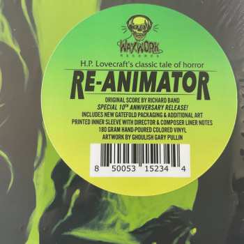 LP Richard Band: H.P. Lovecraft's Re-Animator CLR 579917